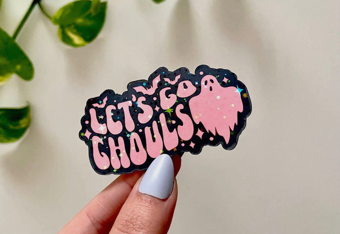 Let’s go ghouls sticker