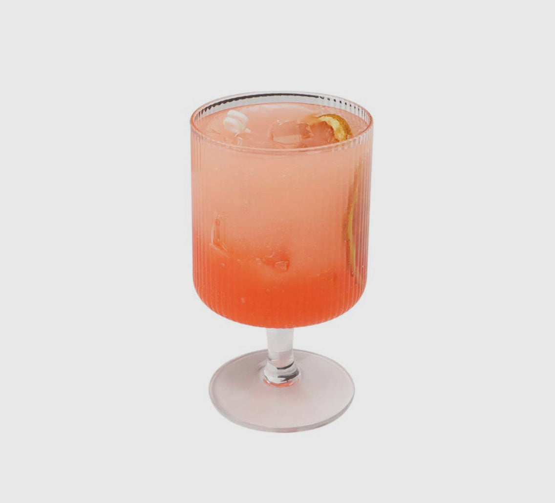 Grapefruit cocktail candle