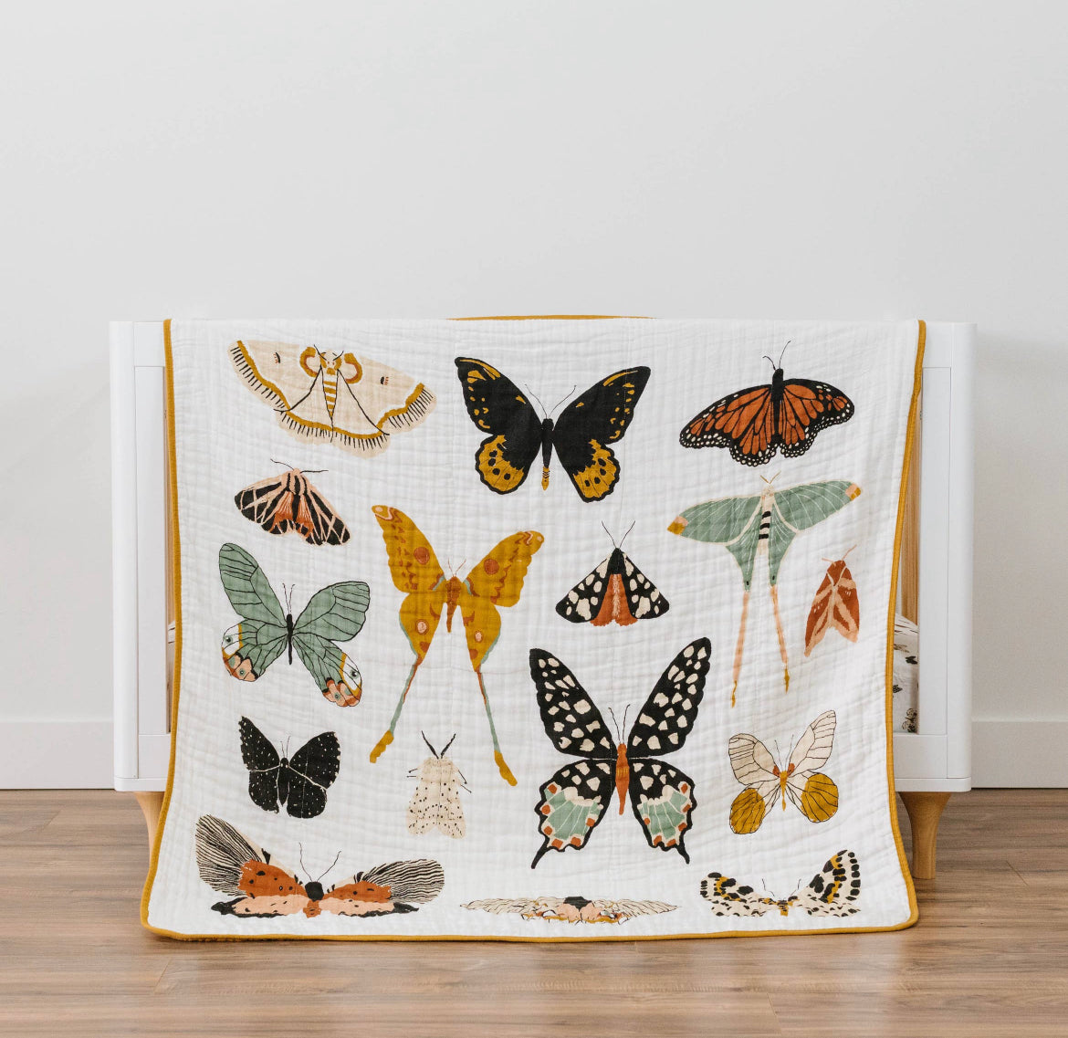 Butterfly collector quilt 47x47