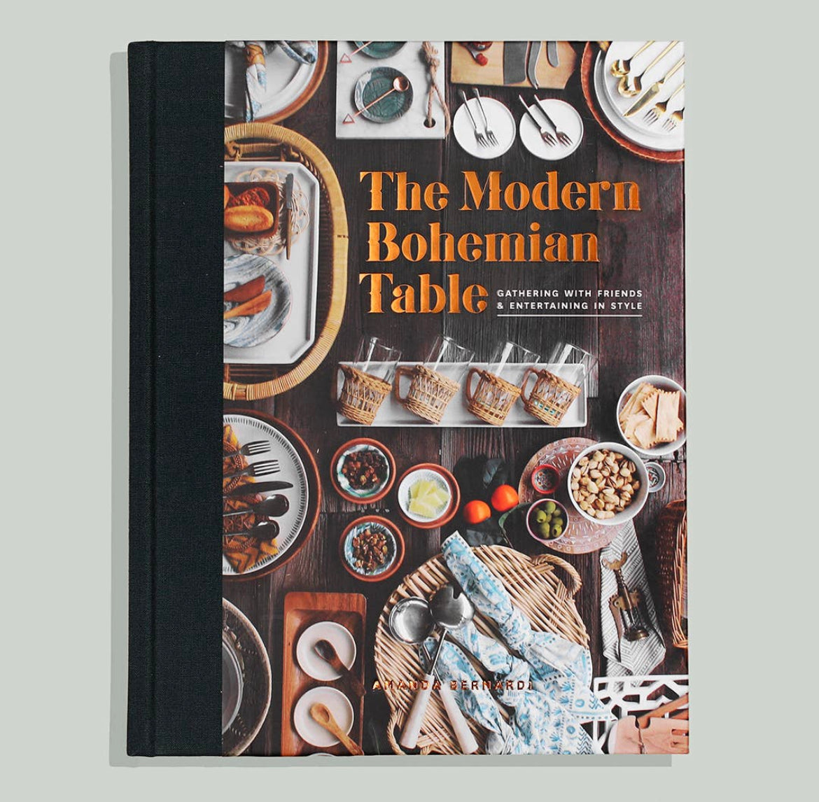 Modern bohemian table book